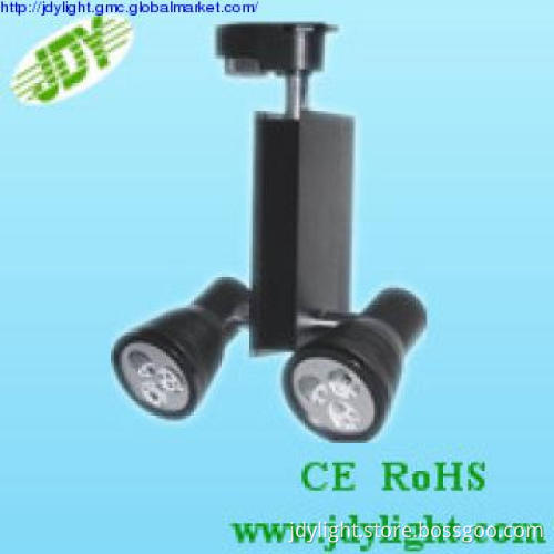 Shenzhen factory 30degrees aluminum 6W LED track light
